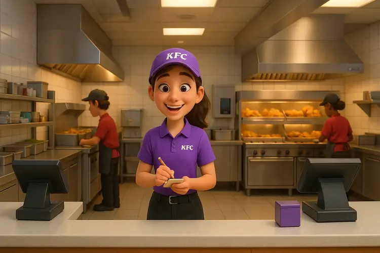KFC diákmunka