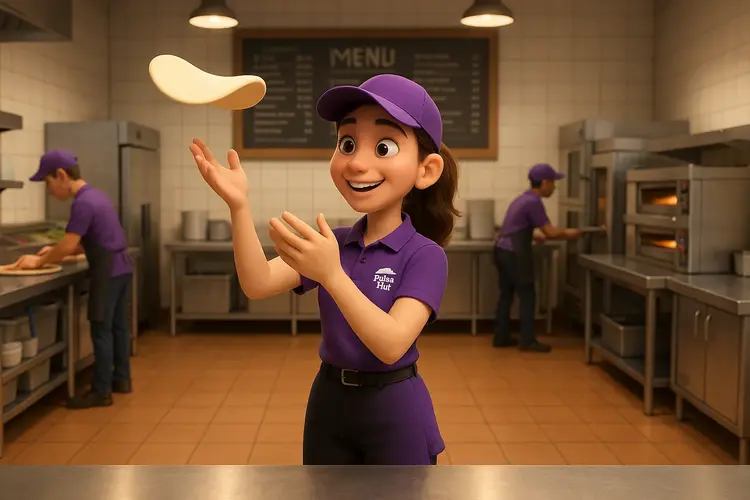 Pizza Hut diákmunka